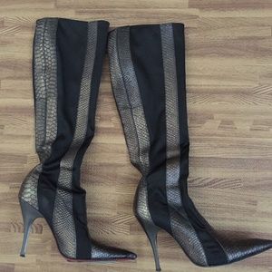 Sexy tall high heel boots - Carlos Santana